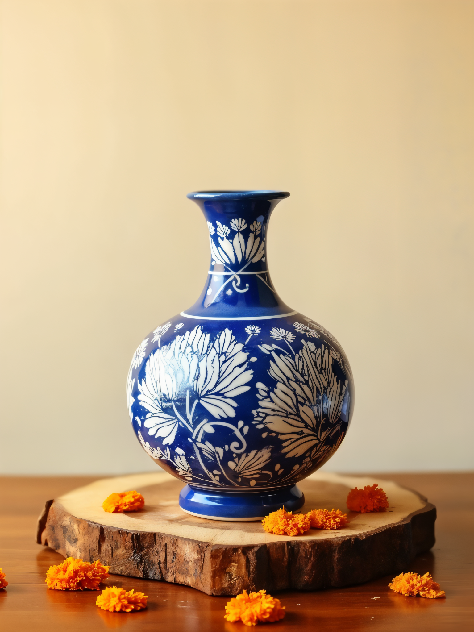 Jaipur Blue Pottery Vase